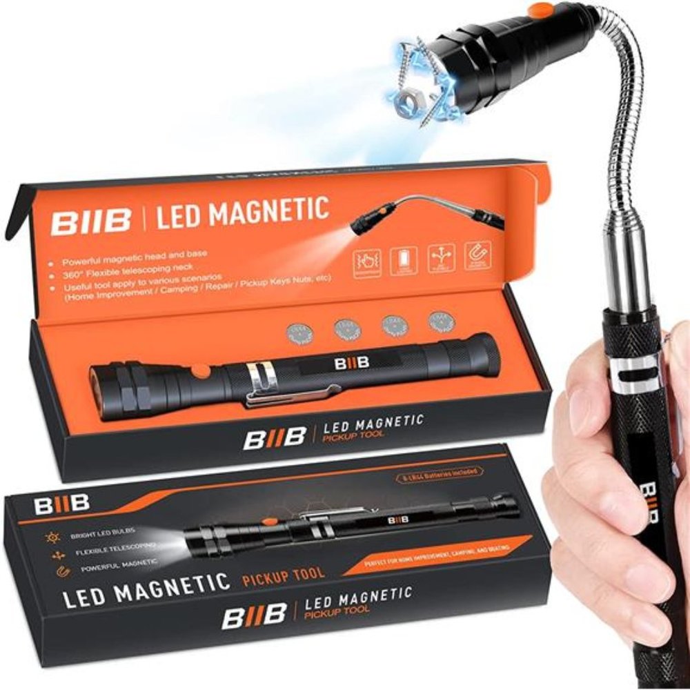 Telescoping Magnetic Pickup Tools Cool Gadgets for Men